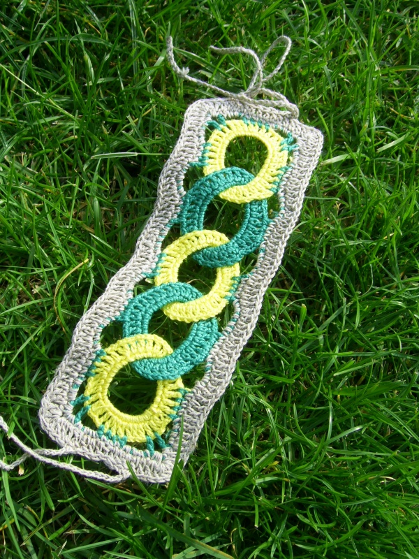 Crocheted bracelet