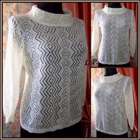 Champagne mohair sweater