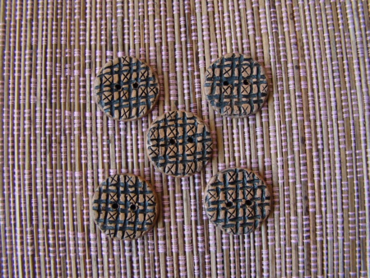 Clay Buttons