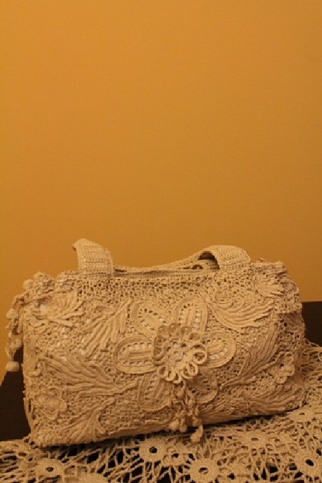 Linen-colored handbag