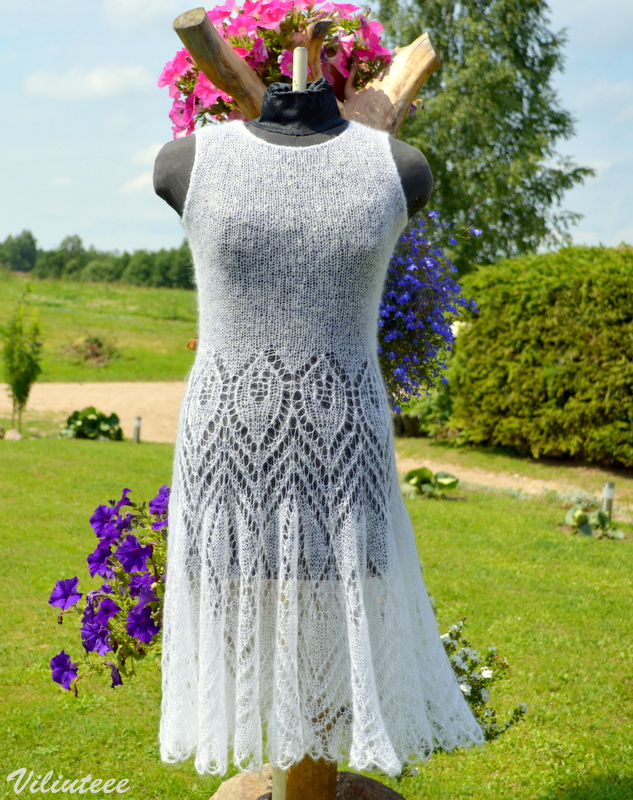 knitted dress mocherine