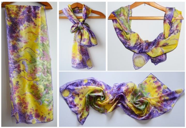 Silk scarf