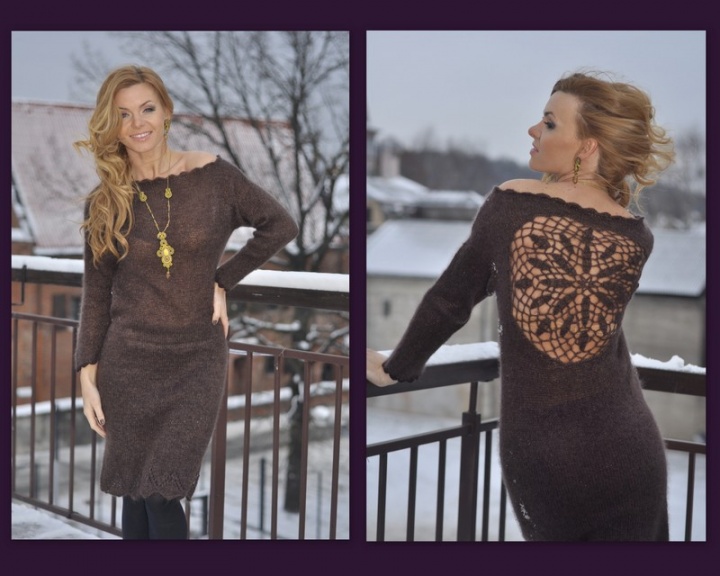 Dress " Hot chocolate "