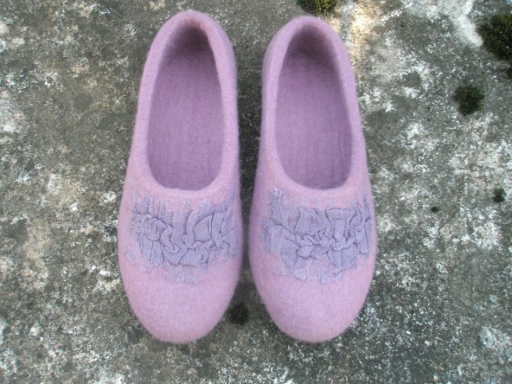 lilac with flax