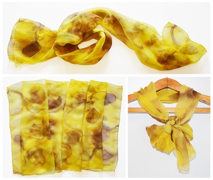 Silk scarf