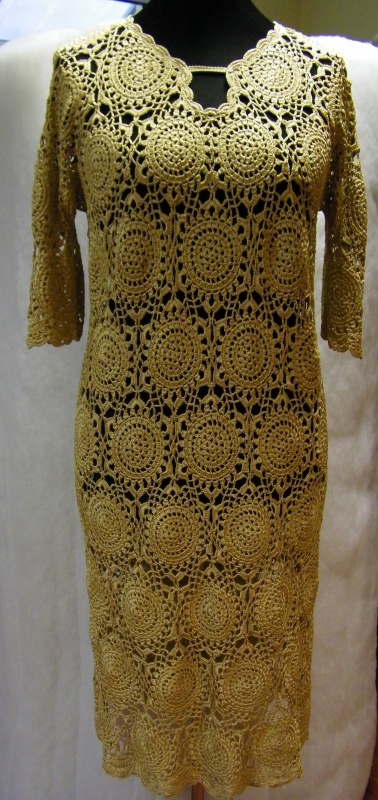 Dress " Gold birthday "