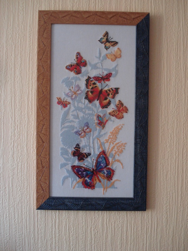 Painting " butterfly meadow "