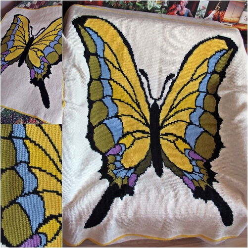 Plaid " butterfly "
