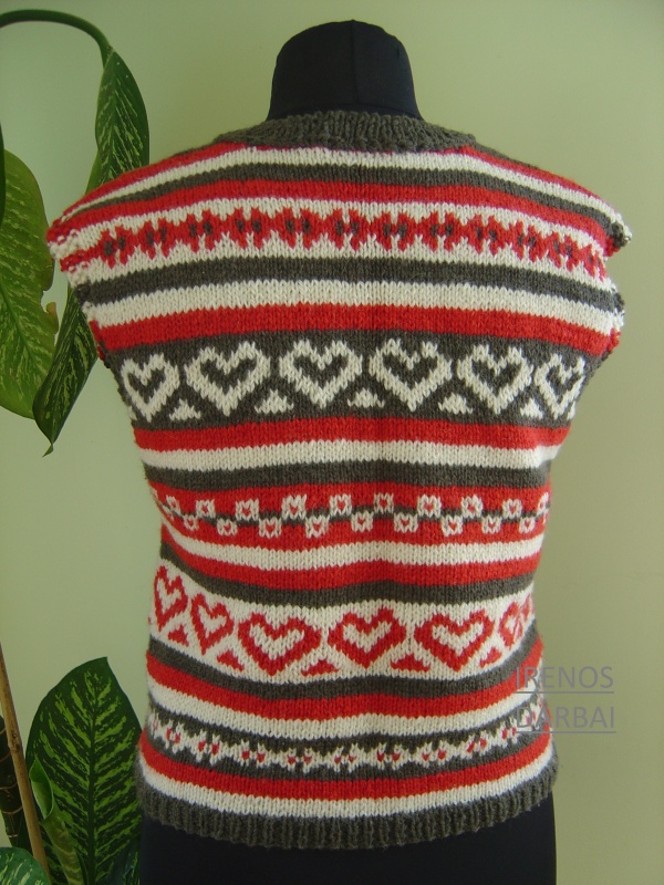 Knitted vest picture no. 2