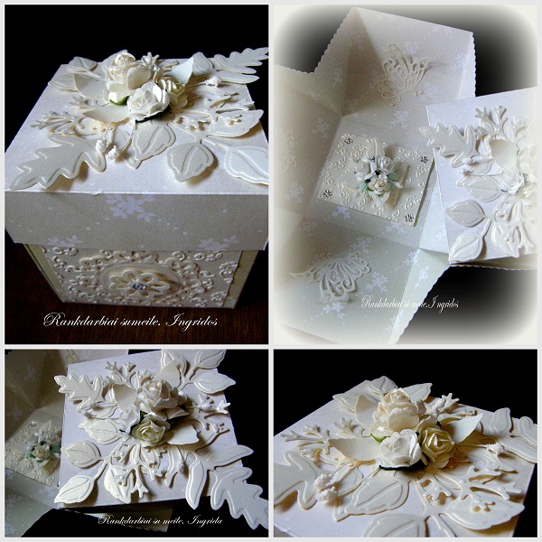 A three-dimensional greeting card / box