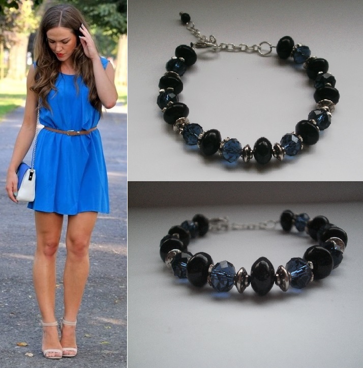 Blue and Black