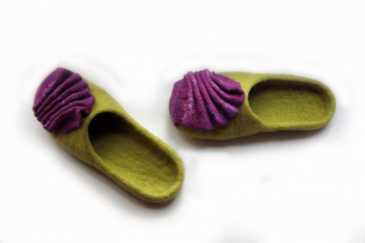 Felt slippers Mimoza