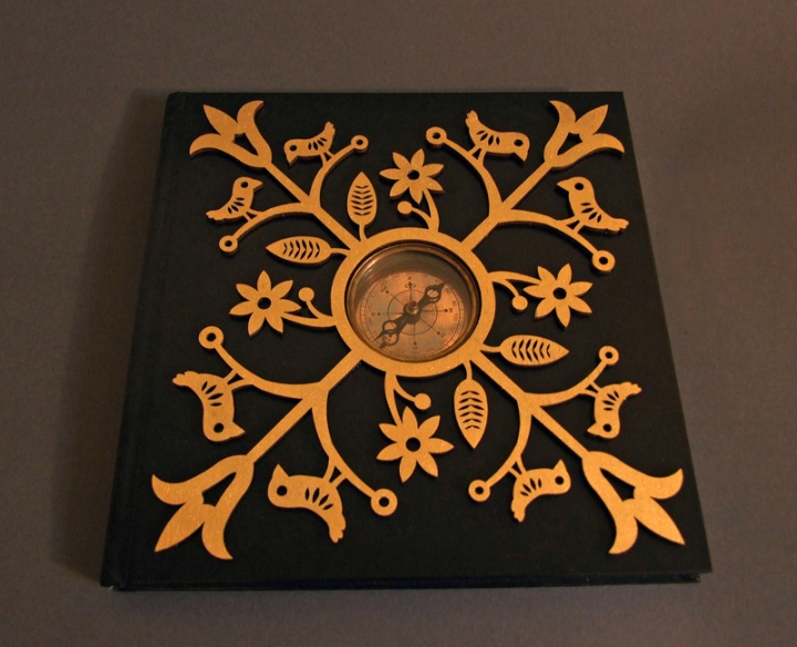 Travel - note book with compass picture no. 2