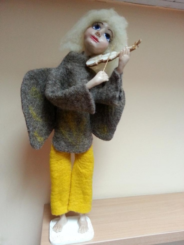 Interior doll. The angel Uriel