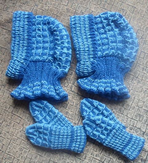 A set for baby twins 