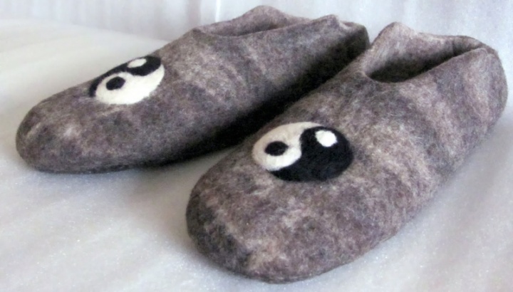 Felt slippers - Harmony, size 44