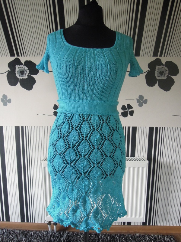 dress leaflet (cotton blue) picture no. 3