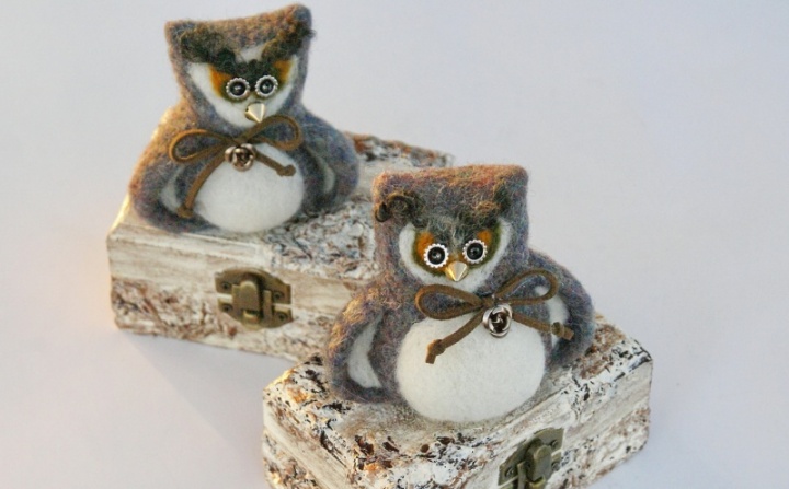 Boxes " Owls " picture no. 3