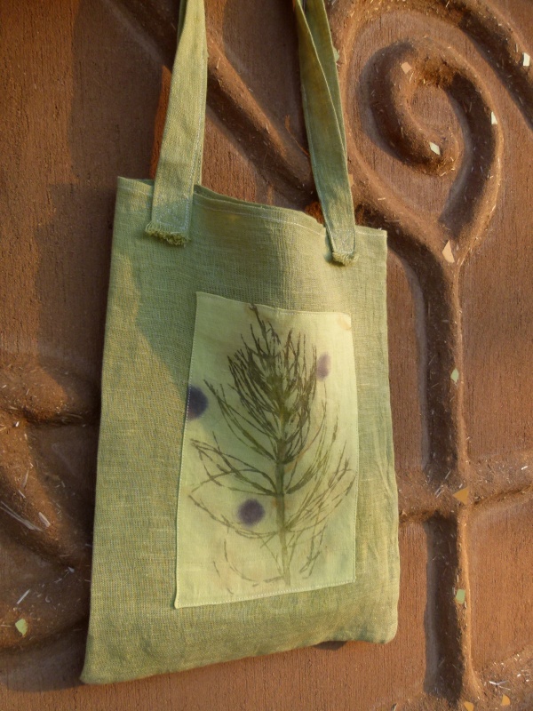 linen bag " mottled terbium " picture no. 2