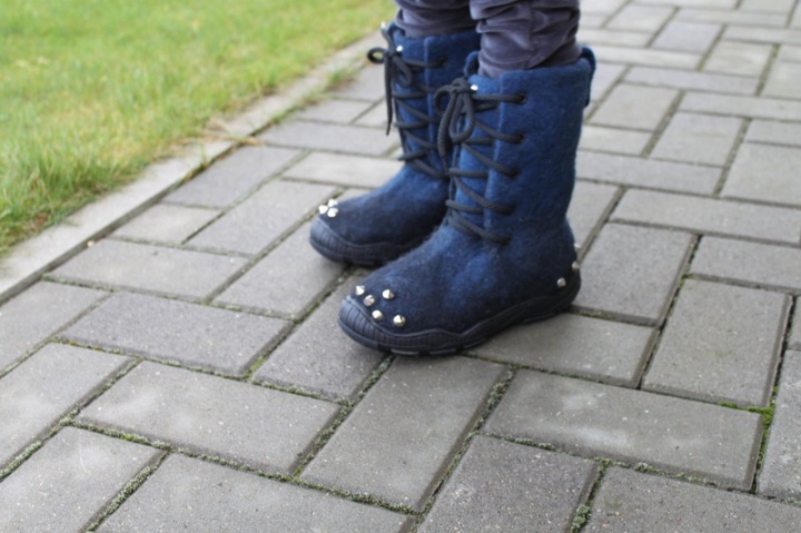 Stylish Veltinukai " With studs " picture no. 2