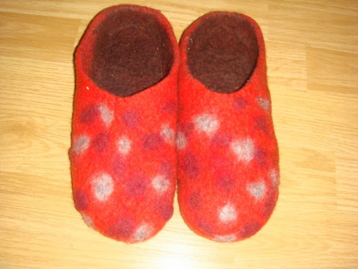 Ladybugs slippers