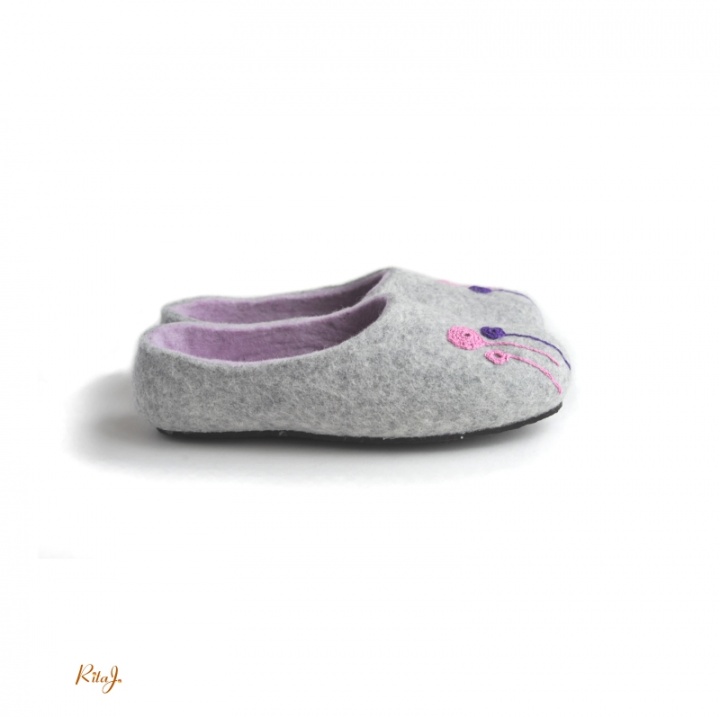 Felt slippers / felted slippers Blum picture no. 2