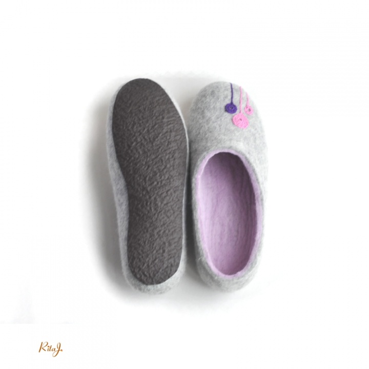 Felt slippers / felted slippers Blum picture no. 3