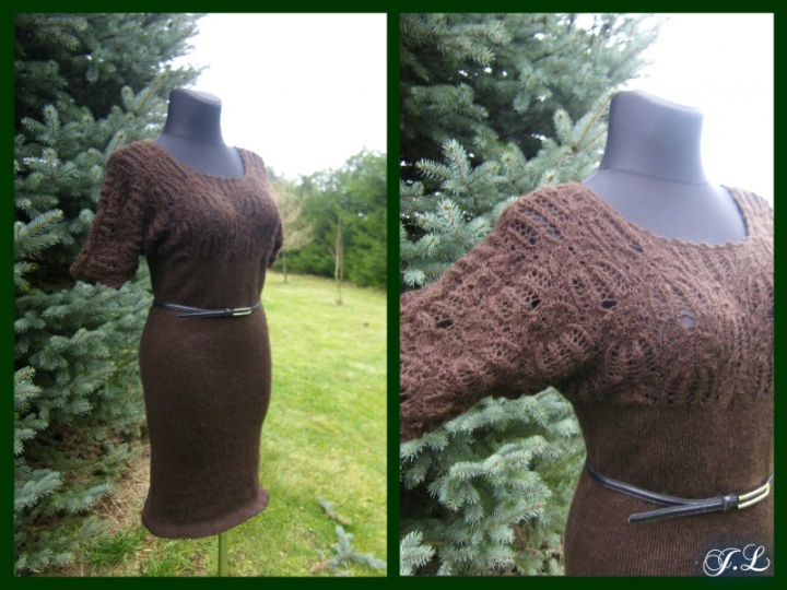 Dress " HOT CHOCOLATE "
