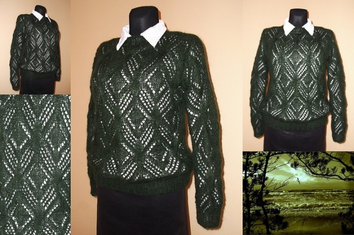 Blouse " Green "