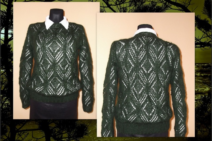 Blouse " Green " picture no. 3