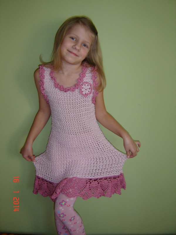 Occasional dress for  7-8 years old girl