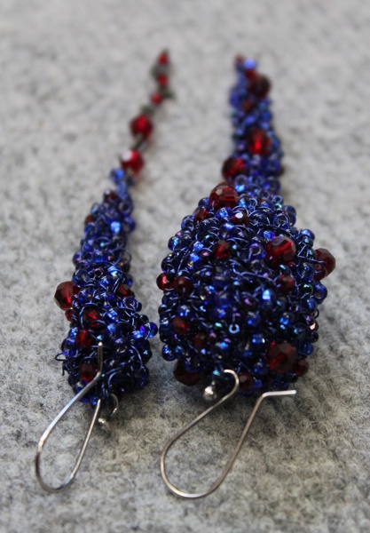 Earrings " Sea tear " picture no. 2