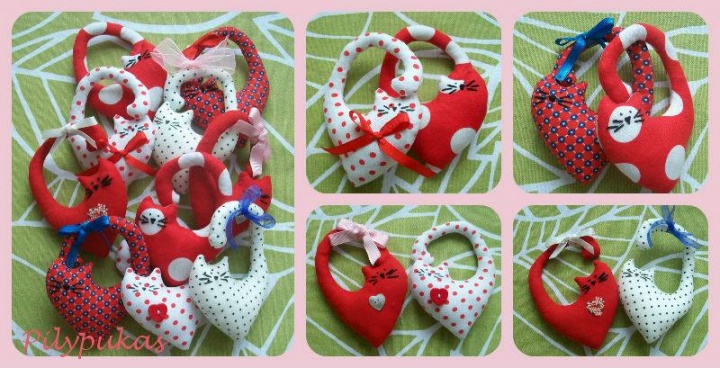Hearts - cats