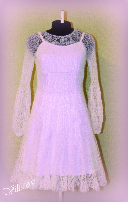 knitted dress mocherinė