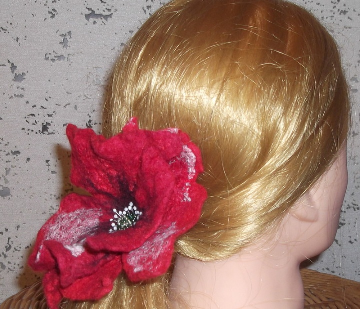 red flower
