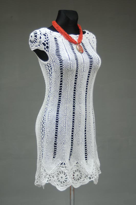 The dress of cotton