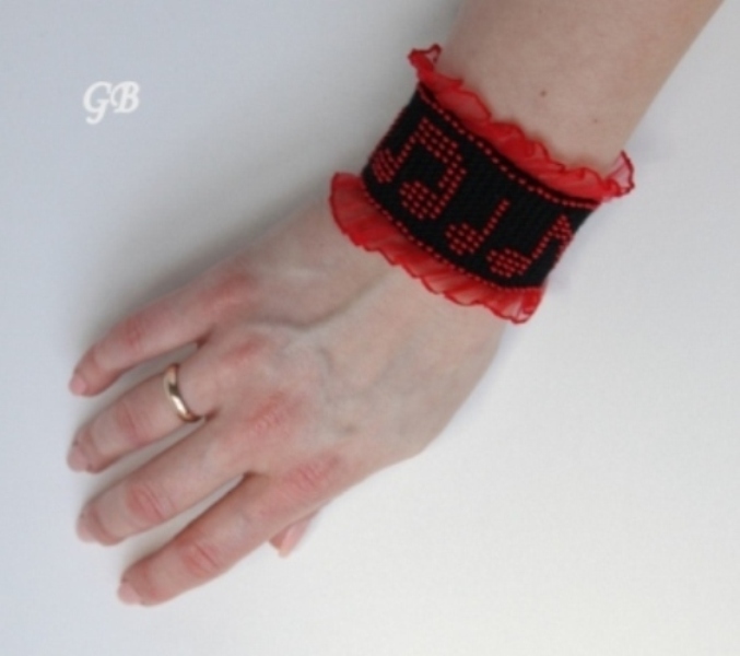 Knitted Bracelet " NATOS " picture no. 2