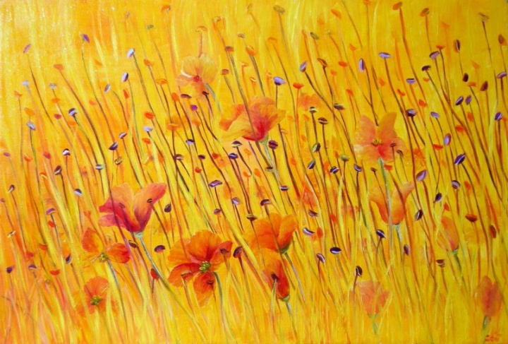 Gold rhythm 60x40