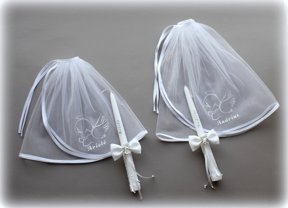 Linen baptismal clothes