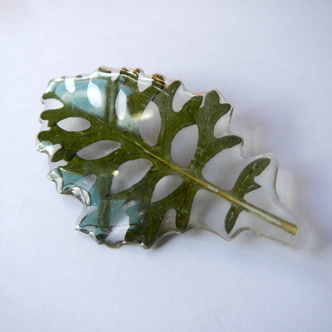 Brooch " sheet "