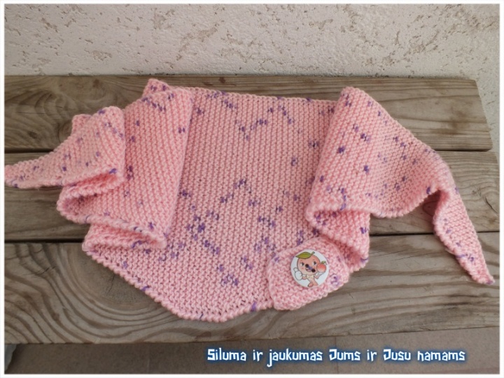Knitted scarf - baktusas