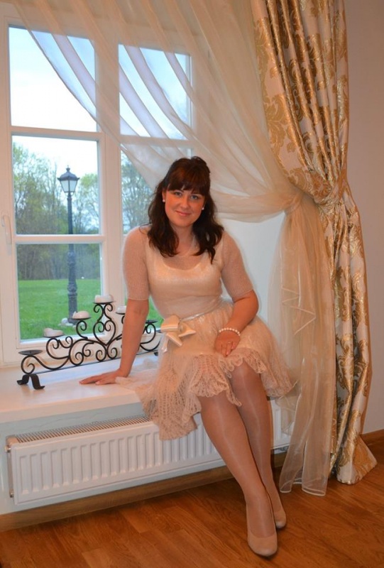 knitted dress mocherinė