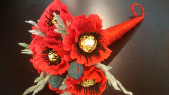 Poppy bouquet picture no. 2