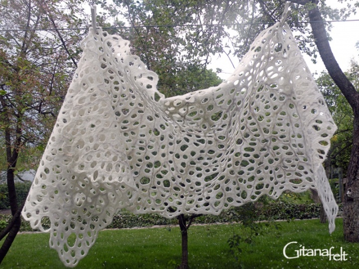 Merino wool lattice country picture no. 2