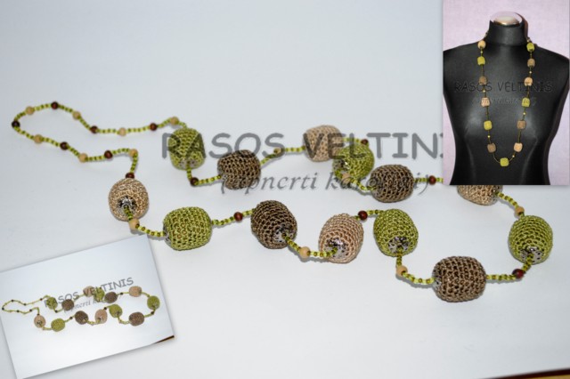 Apnerti wooden necklace