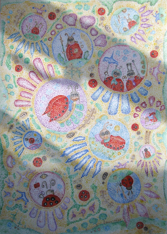 Ladybird meadow.