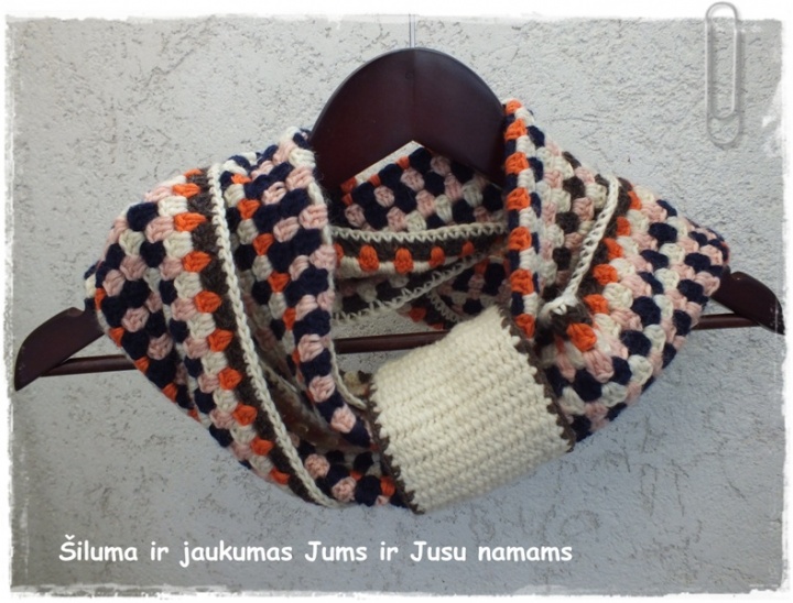 Crocheted snood