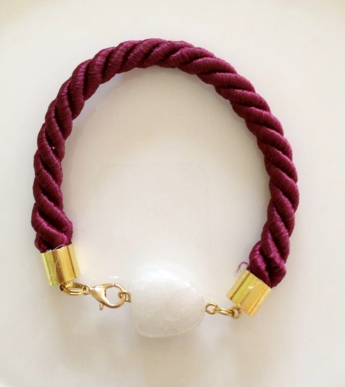 Bordine rope bracelet with mountain Kristie