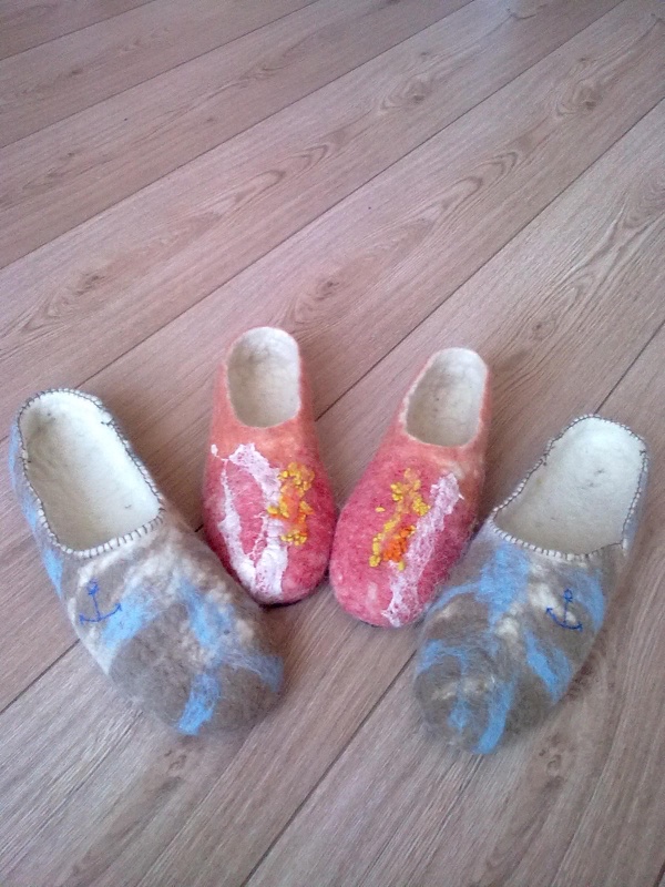 Slippers for him and her