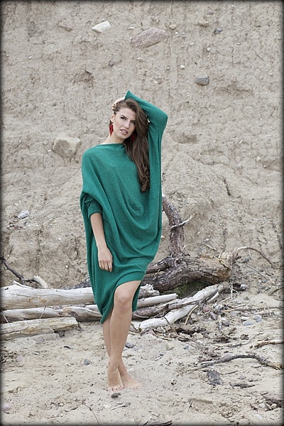 Fries knit dress form, fir greenery picture no. 3